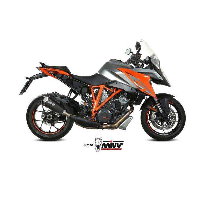 MIVV KTM 1290 SUPERDUKE GT 2016 - 2022 DELTA RACE BLACK KT.018.LDRB