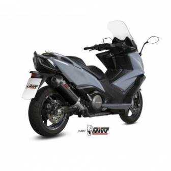 MIVV Kymco AK550 2017 - 2020 Oval Black Cap O.008.LVC