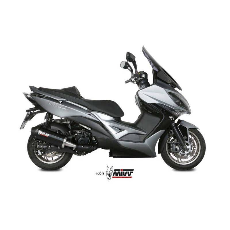 MIVV KYMCO XCITING 400I 2013 - 2018 OVAL BLACK CAP O.010.LVC