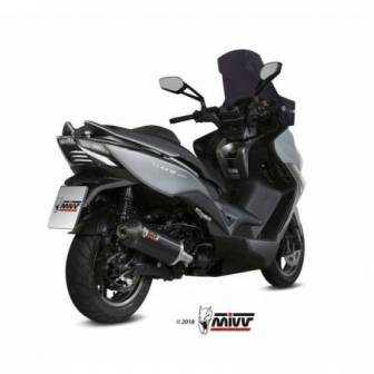 MIVV Kymco Xciting 400i 2013 - 2018 Oval Black Cap O.010.LVC