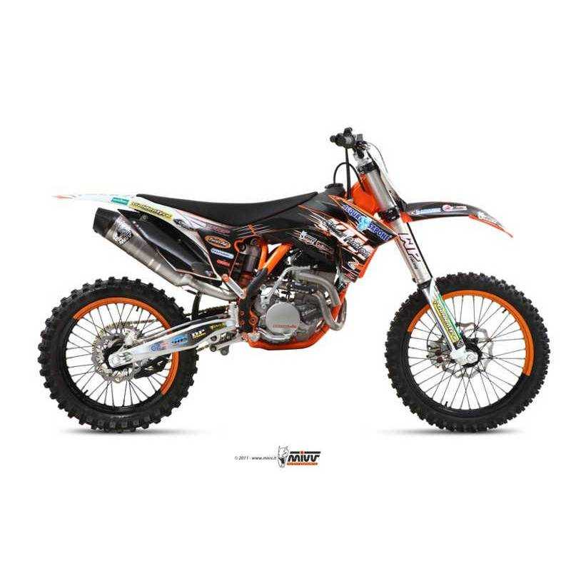 MIVV KTM SX-F 250 2010 - 2010 OVAL INOX. M.KT.021.SXC.F