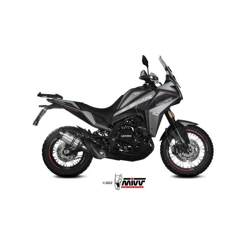 MIVV MOTO MORINI X-CAPE 2021 - 2022 SUONO INOX. MM.001.L7