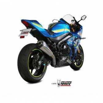 MIVV Suzuki GSX-R 1000 2017 - 2020 Delta Race Full Titanio R.SU.0003.SDRT