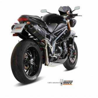 MIVV Triumph Speed Triple 1050 R / S / RS 2011 - 2015 Speed Edge Black AT.012.LRB