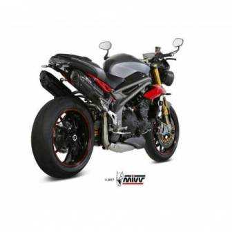 MIVV TRIUMPH SPEED TRIPLE 1050 R / S / RS 2016 - 2017 SUONO BLACK AT.016.L9