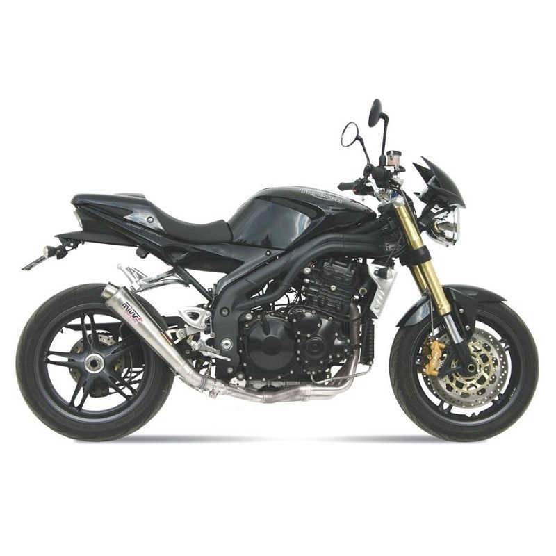 MIVV TRIUMPH SPEED TRIPLE 1050 R / S / RS 2005 - 2006 X-CONE INOX. T.005.LC3