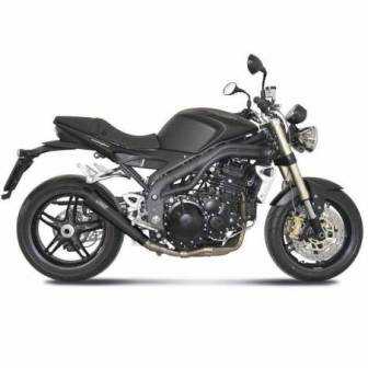 MIVV TRIUMPH SPEED TRIPLE 1050 R / S / RS 2007 - 2010 X-CONE BLACK T.008.LC3B