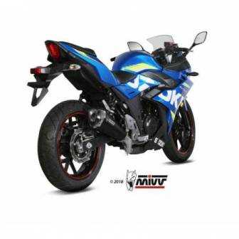 MIVV Suzuki GSX 250 R 2017 - 2020 Delta Race Black S.054.LDRB