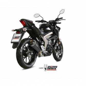 MIVV Suzuki GSX-R 125 2017 - 2020 Delta Race Black S.055.LDRB