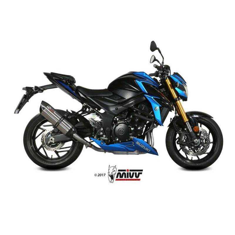 MIVV SUZUKI GSX-S 750 2017 - 2020 SUONO INOX. S.048.L7