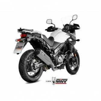 MIVV Suzuki DL V-Strom 650 / Xt 2017 - 2022 Speed Edge Inox. S.049.LRX