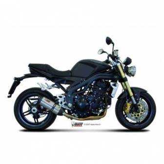 MIVV TRIUMPH SPEED TRIPLE 1050 R / S / RS 2007 - 2010 SUONO INOX. T.008.L7