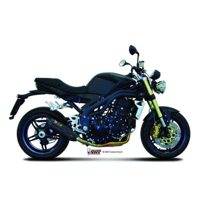 MIVV TRIUMPH SPEED TRIPLE 1050 R / S / RS 2007 - 2010 SUONO BLACK T.008.L9