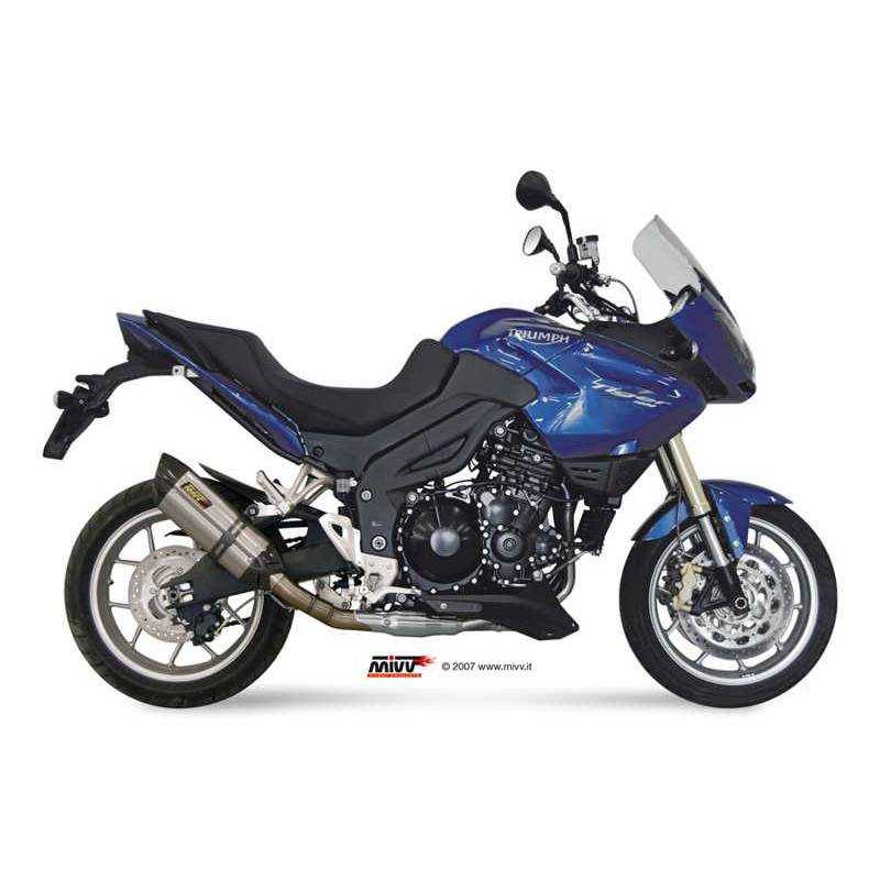 MIVV TRIUMPH TIGER 1050 2007 - 2013 SUONO INOX. T.010.L7