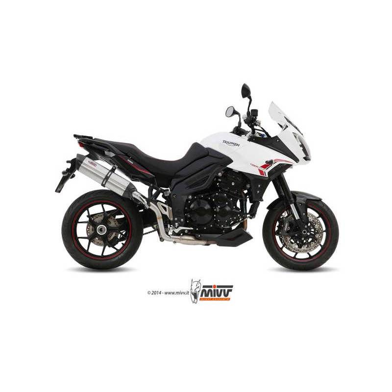 MIVV TRIUMPH TIGER 1050 SPORT 2013 - 2016 SUONO INOX. T.014.L7