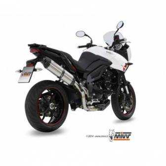 MIVV Triumph Tiger 1050 Sport 2013 - 2016 Suono Inox. T.014.L7