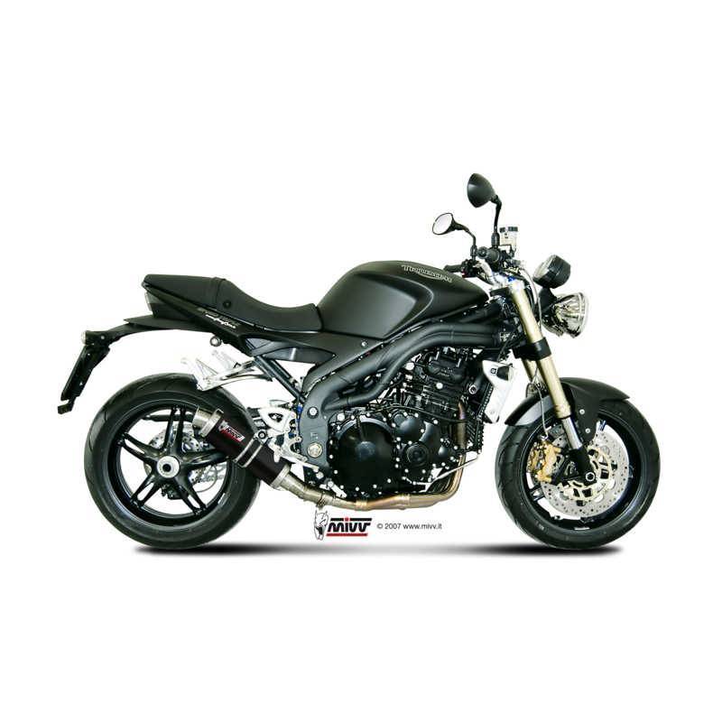 MIVV TRIUMPH SPEED TRIPLE 1050 R / S / RS 2007 - 2010 GP BLACK T.008.LXB