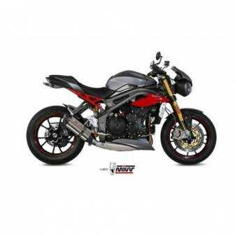 MIVV TRIUMPH SPEED TRIPLE 1050 R / S / RS 2016 - 2017 SUONO INOX. T.016.L7