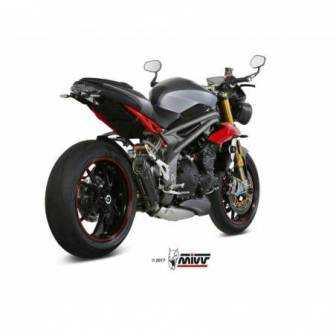 MIVV Triumph Speed Triple 1050 R / S / RS 2016 - 2017 Suono Black T.016.L9