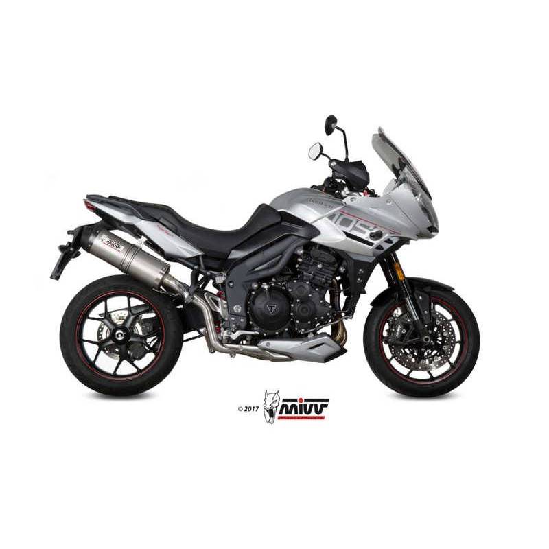 MIVV TRIUMPH TIGER 1050 SPORT 2017 - 2020 OVAL TITANIO CAP T.017.LNC