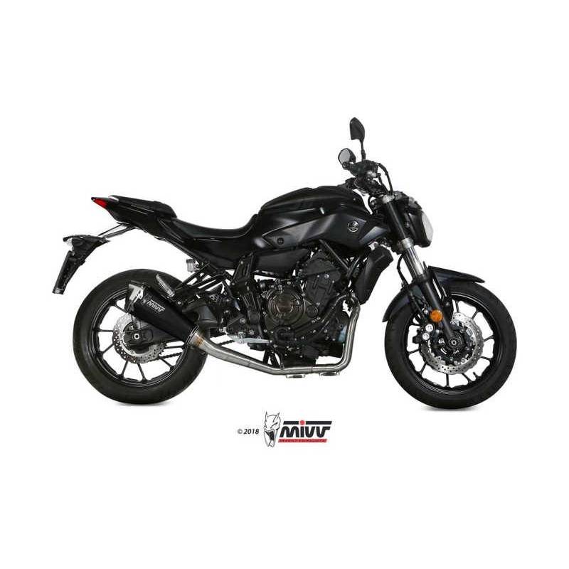 MIVV YAMAHA MT-07 / FZ-07 2014 - 2022 DELTA RACE BLACK Y.045.LDRB