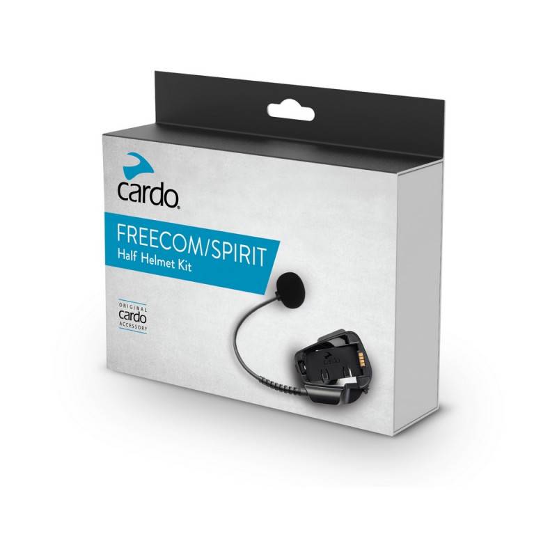 BASE DE AUDIO CON MICRO EXTERNO CARDO FREECOM/SPIRIT SERIES PARA CASCO JET